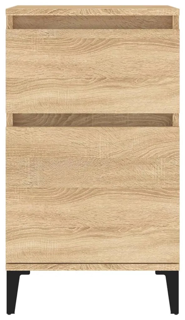Mesas de cabeceira 2 pcs 40x35x70 cm cor carvalho sonoma