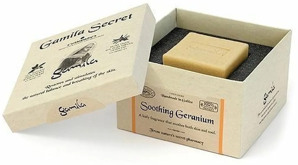 Barra de Sabão Gamila Secret Soothing Geranium 115 g