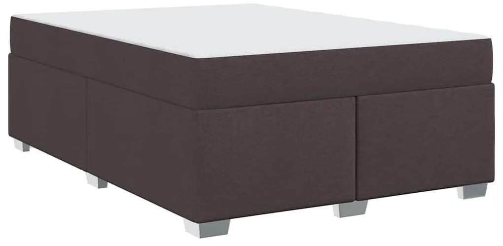 Estrutura da Cama Outros Castanho escuro 140 x 200 cm tecido