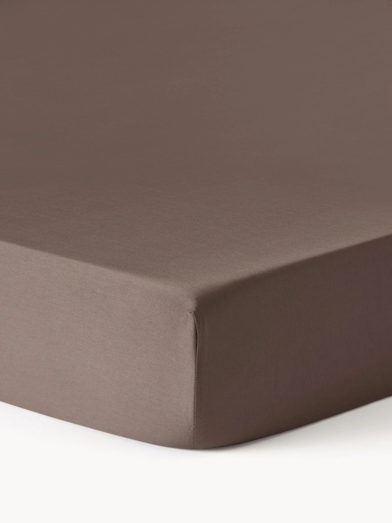 Lençol elástico em cetim de algodão para topper Comfort