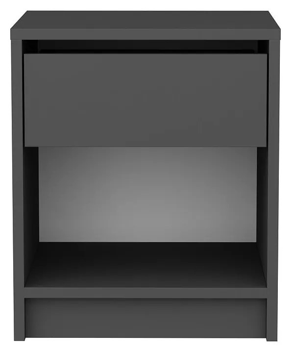 Mesa de Cabeceira Sheridan - Antracite - 44,6x35,9x52,8 cm