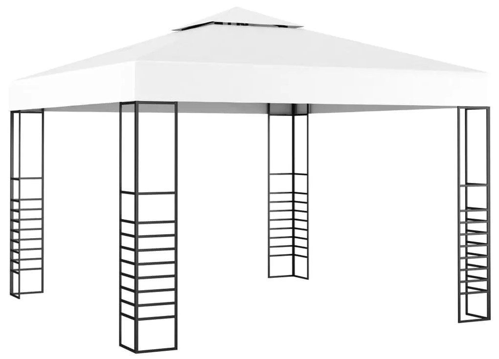 vidaXL Tenda de jardim 3x3m branco