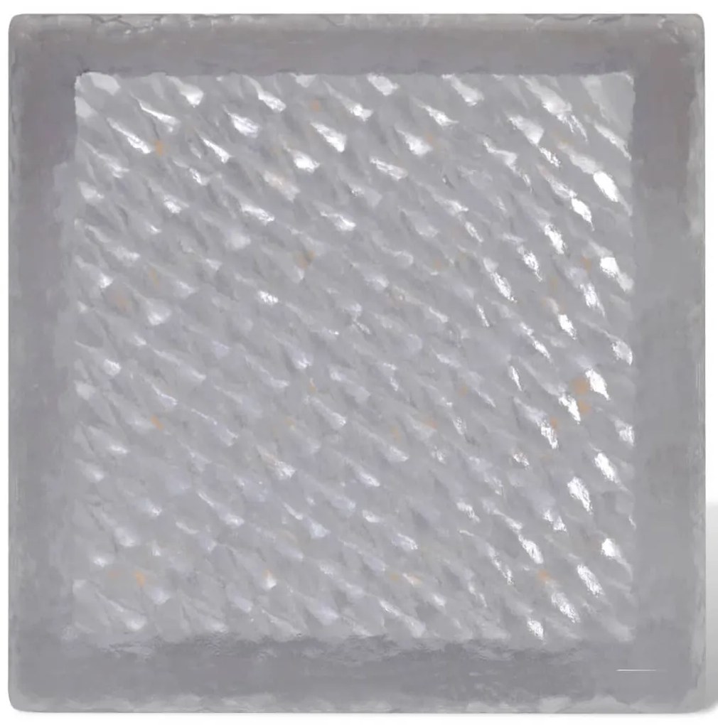 Luzes LED de encastrar no chão 6 pcs 100x100x68 mm