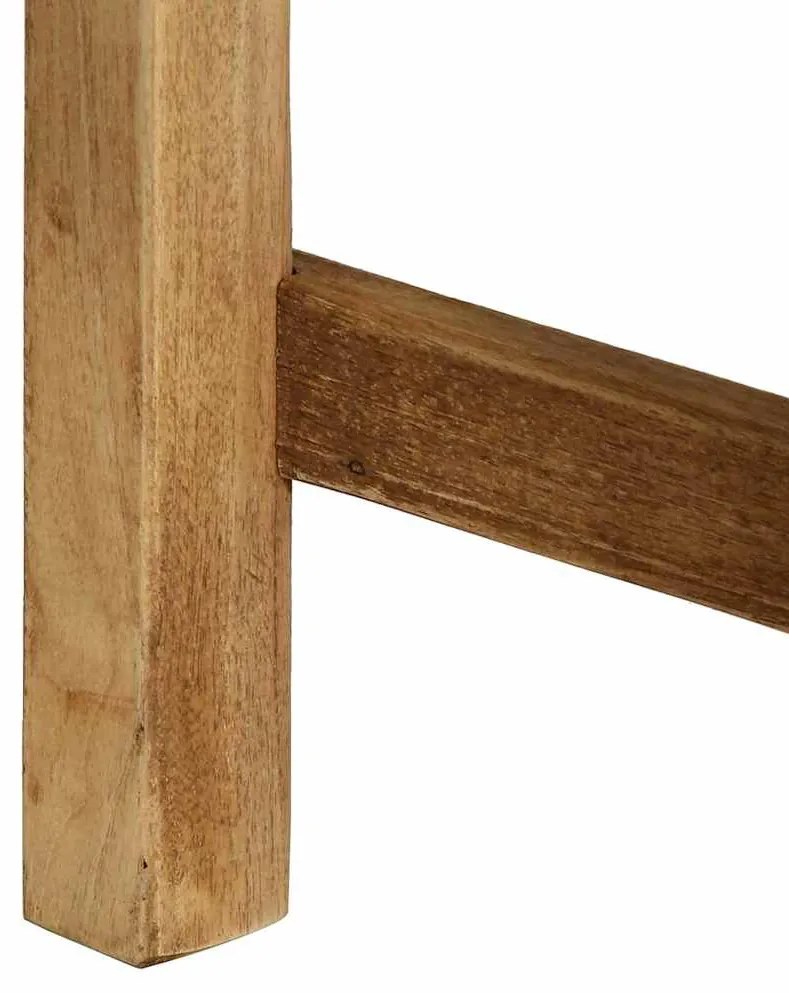 Mesa de Console vidaXL 110x35x76 cm Madeira recuperada