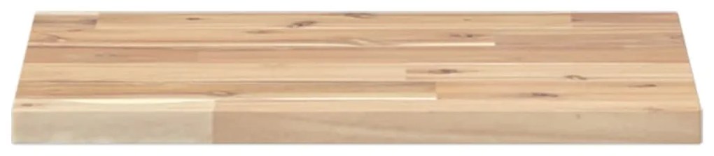 Prateleiras flutuante 4pcs 60x30x2cm acácia maciça não tratada