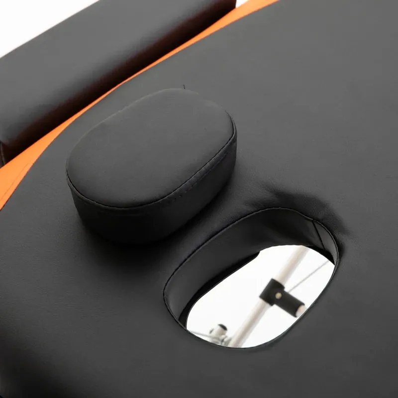 Marquesa Tylino Dobrável ´- Preto e Laranja - Design Moderno