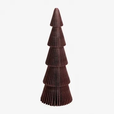 Pacote Com 2 Árvores De Natal De Papel Jesper Cedro Vermelho & ↑22.5 Cm - Sklum