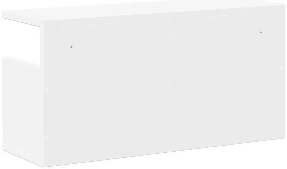 Armário de parede 60x20x30 cm derivados de madeira branco