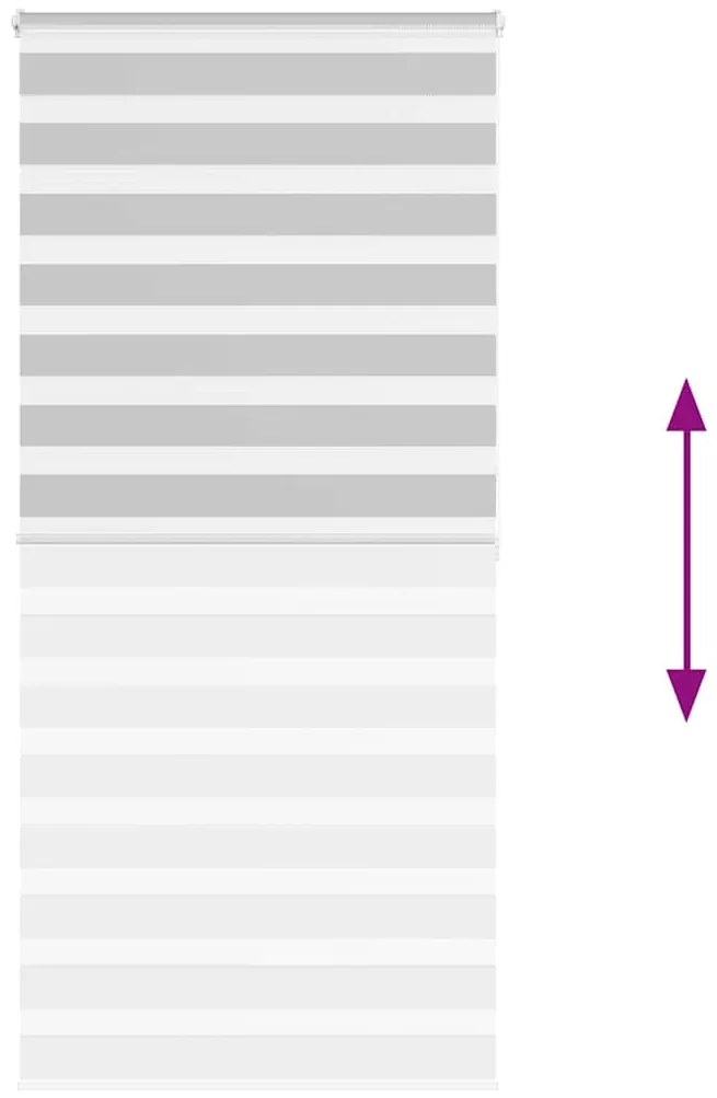 Cortina de zebra 95x200 cm largura do tecido 90,9 cm poliéster
