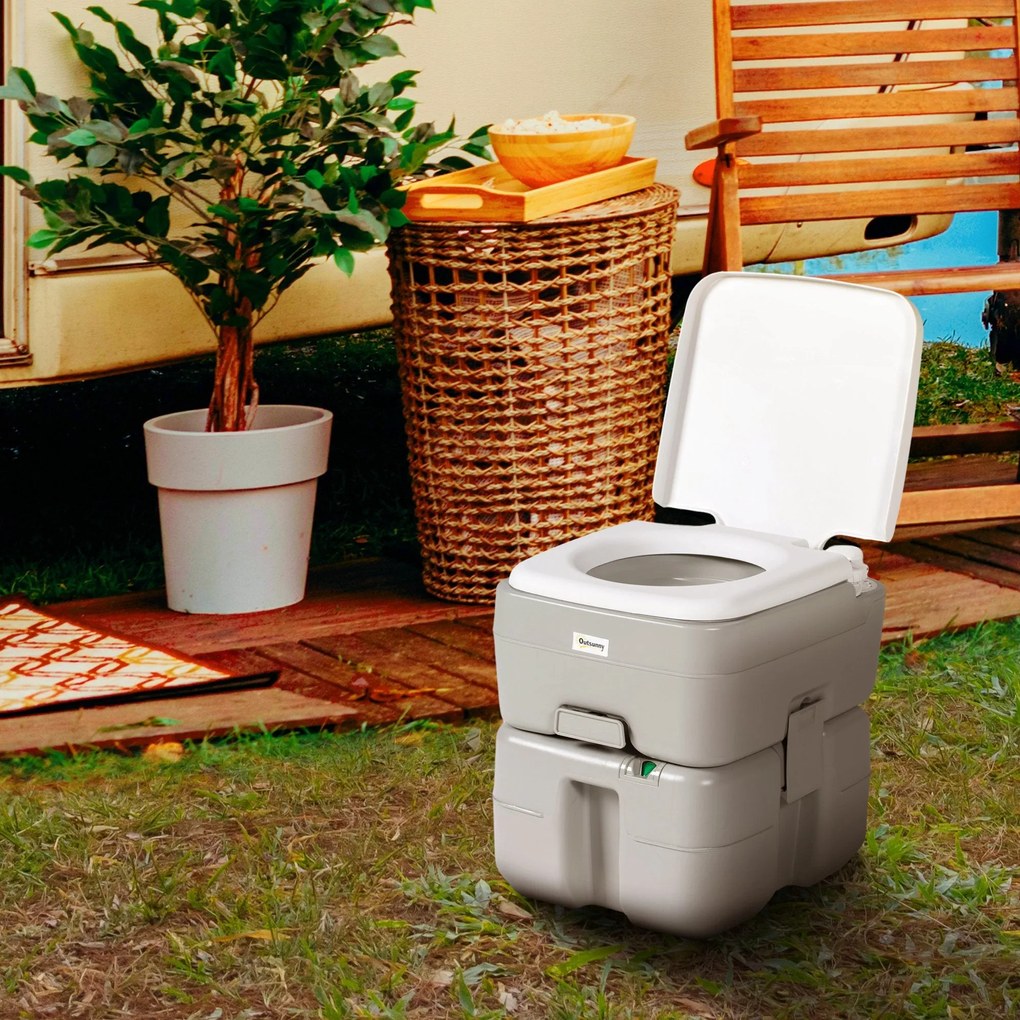 Sanita Portátil 20L Sanita Portátil com Indicador de Nível Capacidade