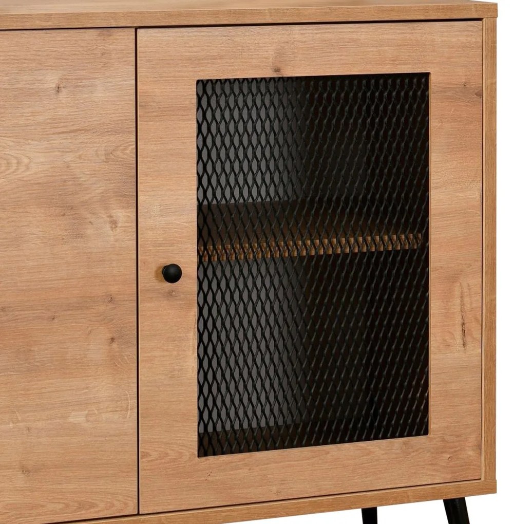 Console Wire – Oak – 180 cm x 81 cm x 41 cm
