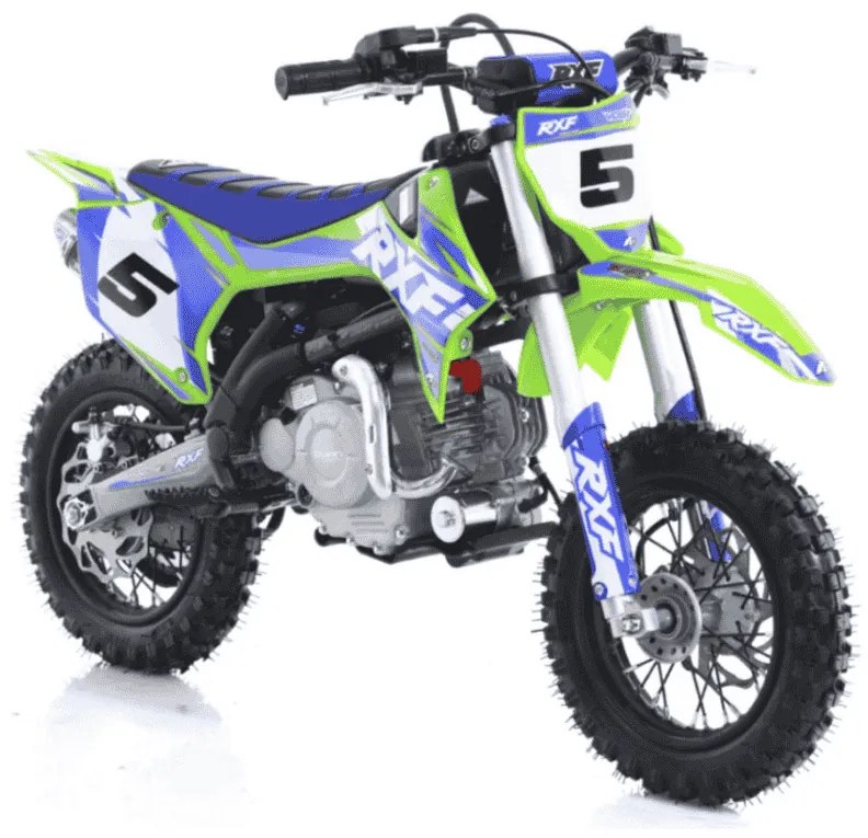 Mini MOTO Crianças CROSS Gasolina automática 50cc Apollo RXF 10/10" Verde