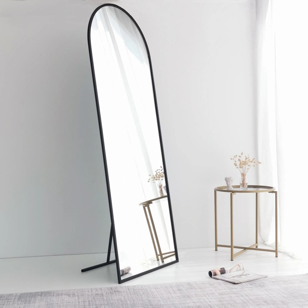 Espelho Cheval Portal – Matte Black – 65 cm x 180 cm