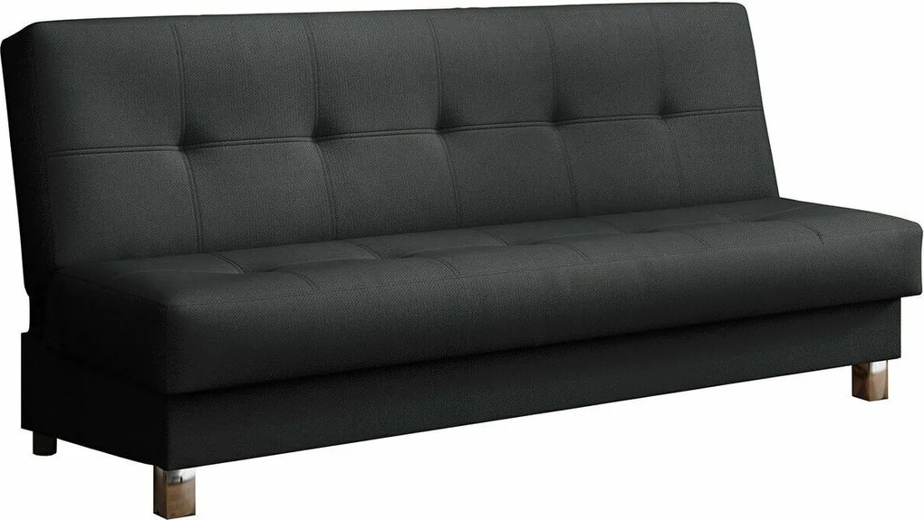 Sofá-cama Columbus 107, Cama com arrumação, 90x193x85cm, 52 kg, Pernas: Metal, Madeira: Pinheiro