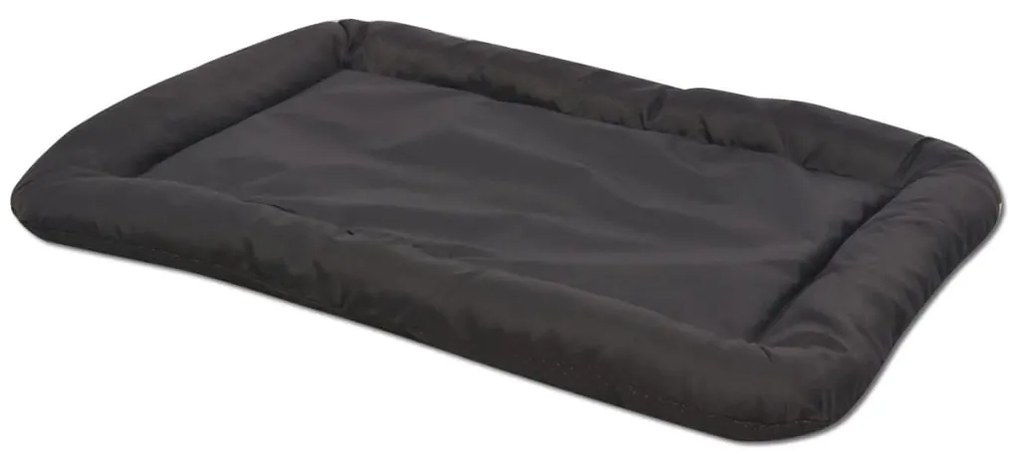 vidaXL Colchão para cães tamanho M preto