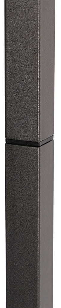 Foco de exterior com espeto cinzento escuro incl. LED recarregável - Yara Moderno