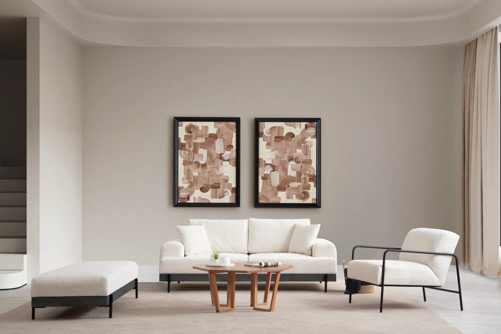 Pouffe Eti – Branco – 158 cm x 68 cm x 38 cm