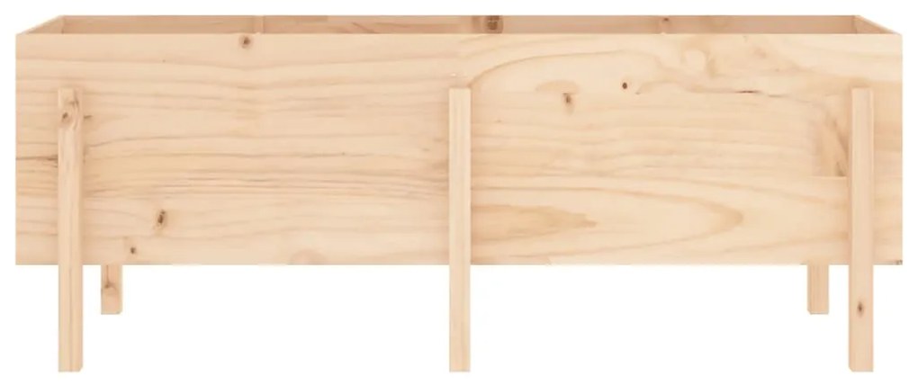 Canteiro elevado de jardim 160x50x57 cm pinho maciço