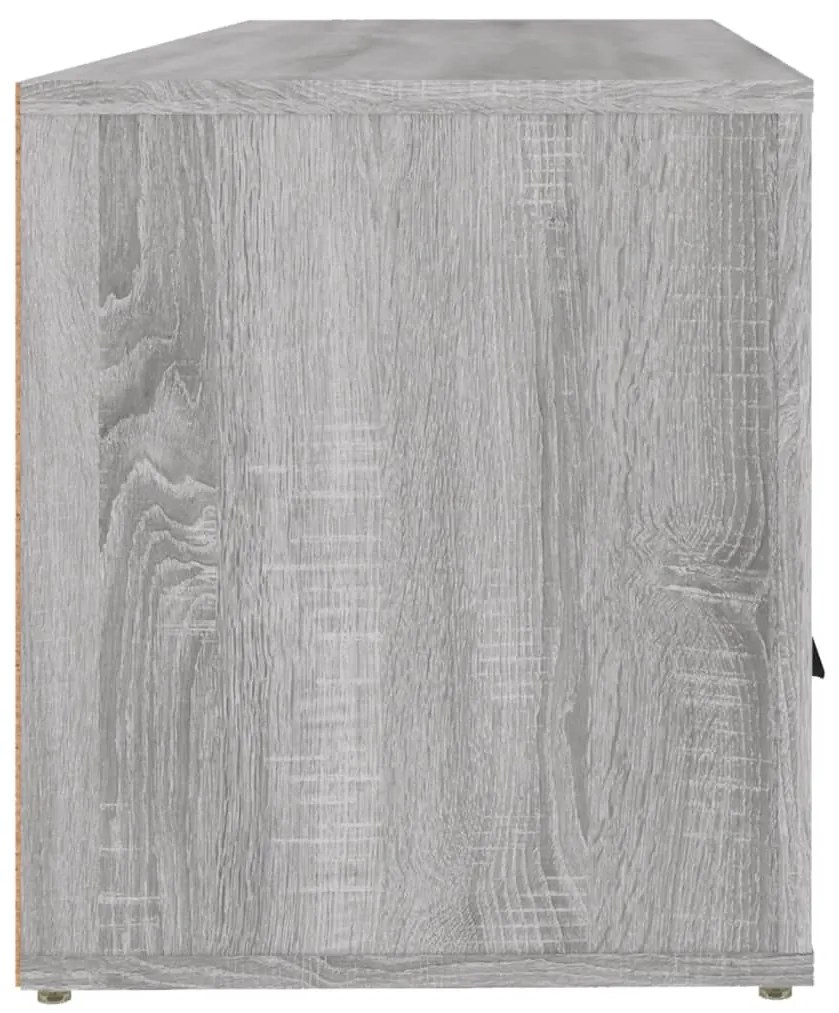 Móvel de TV 100x35x40 cm derivados de madeira cinzento sonoma