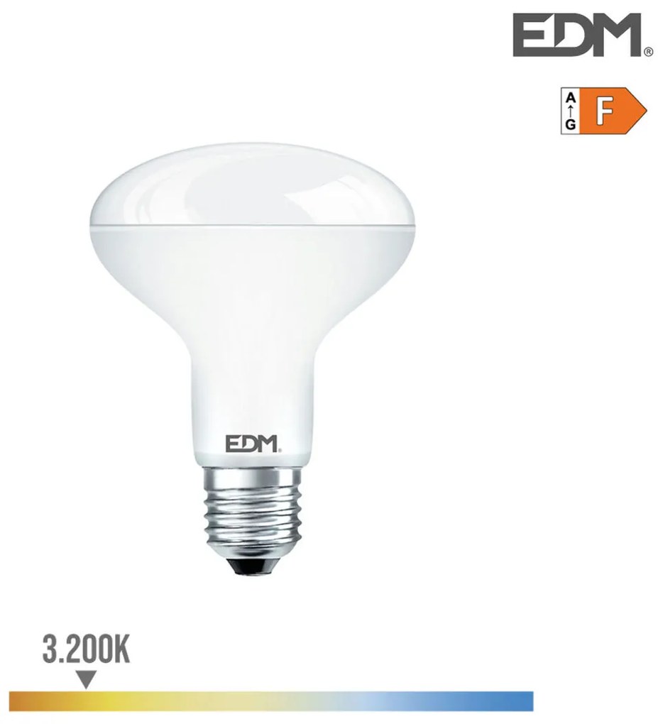 Lâmpada LED Edm E27 10 W F 810 Lm (3200 K)