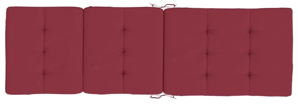 Almofadões p/ cadeira terraço 2pcs tecido oxford vermelho tinto