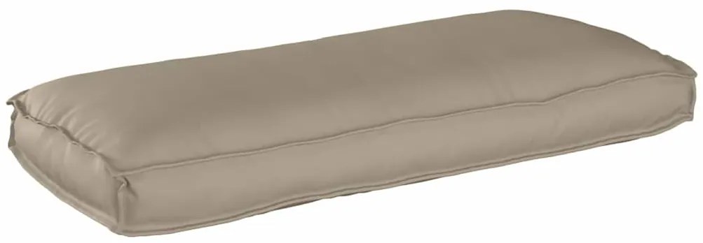 Capa de Palete pra Assento/Costas Taupe 120x50x12 cm em Tecido Oxford
