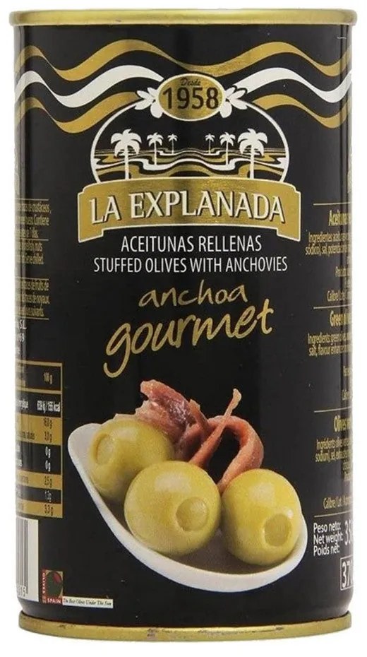 Azeitonas Explanada Recheado com Anchovy (150 g)