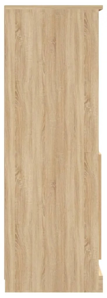 Armário alto derivados de madeira 60x35,5x103,5 cm sonoma