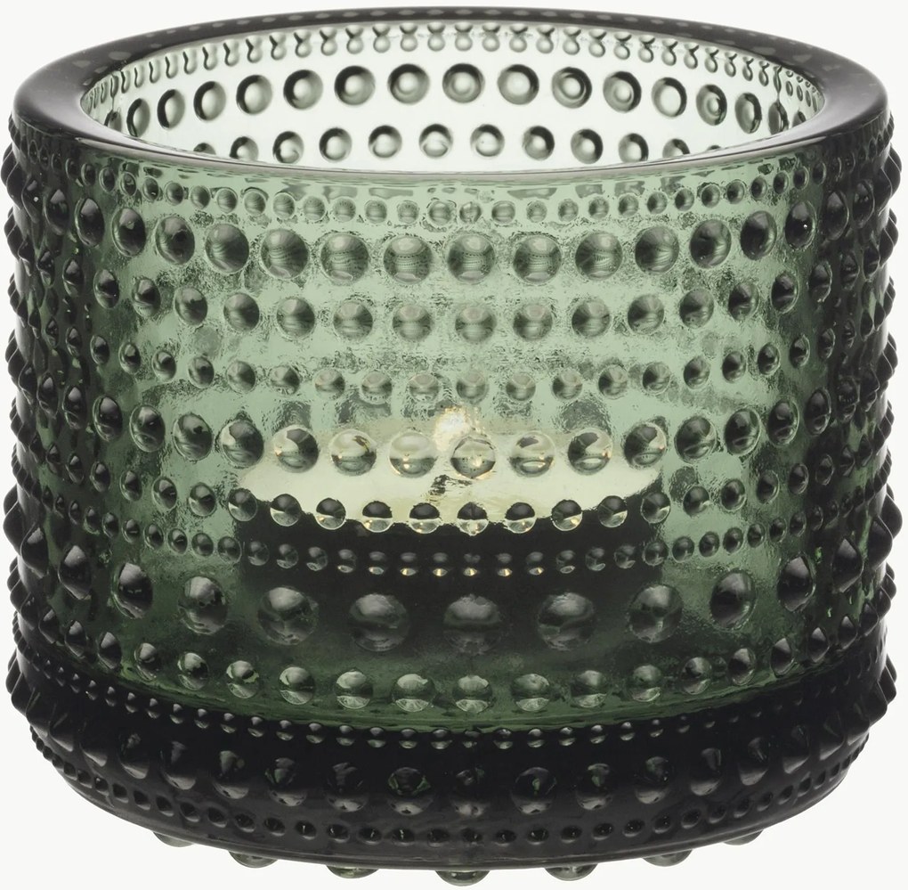 Suporte para velas em vidro Kastehelmi