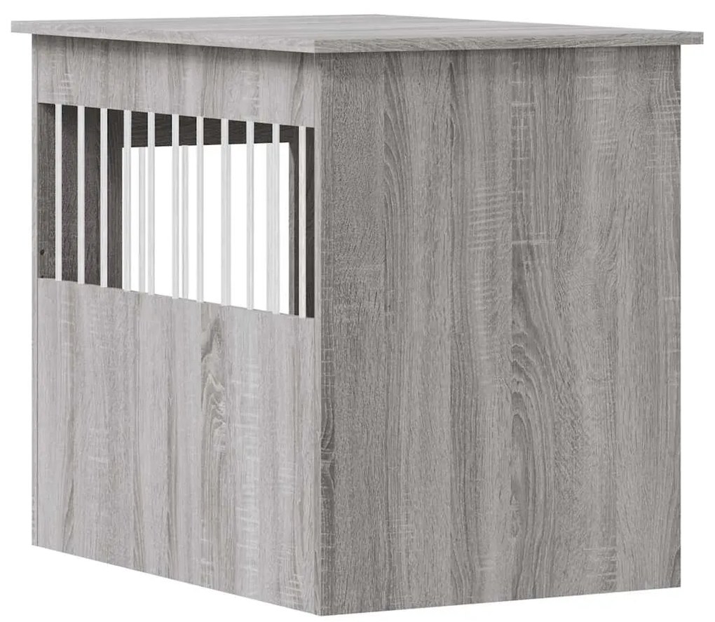 Móvel casota para cão 55x80x68 derivados madeira cinza sonoma