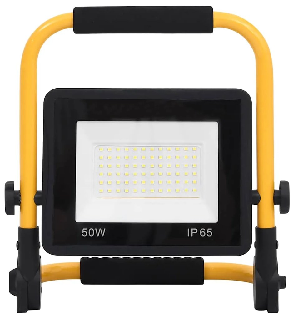 Projetor c/ iluminação LED e pega 50 W branco frio