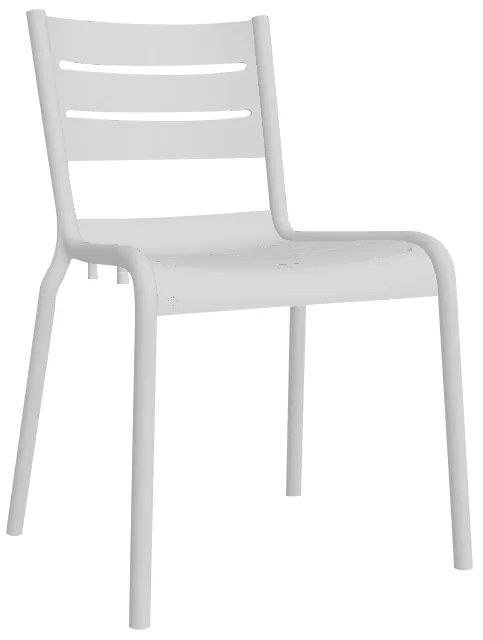 Cadeira SMART s/ braços, Cinza Pastel – Pack com 16 unidades