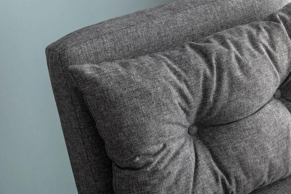 Sofá-Cama de 1 Lugar Sando – Cinzento Claro – 175x60 cm