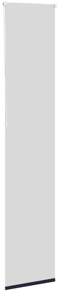 Persiana de enrolar 55x210 cm largura tecido 50,7 cm poliéster
