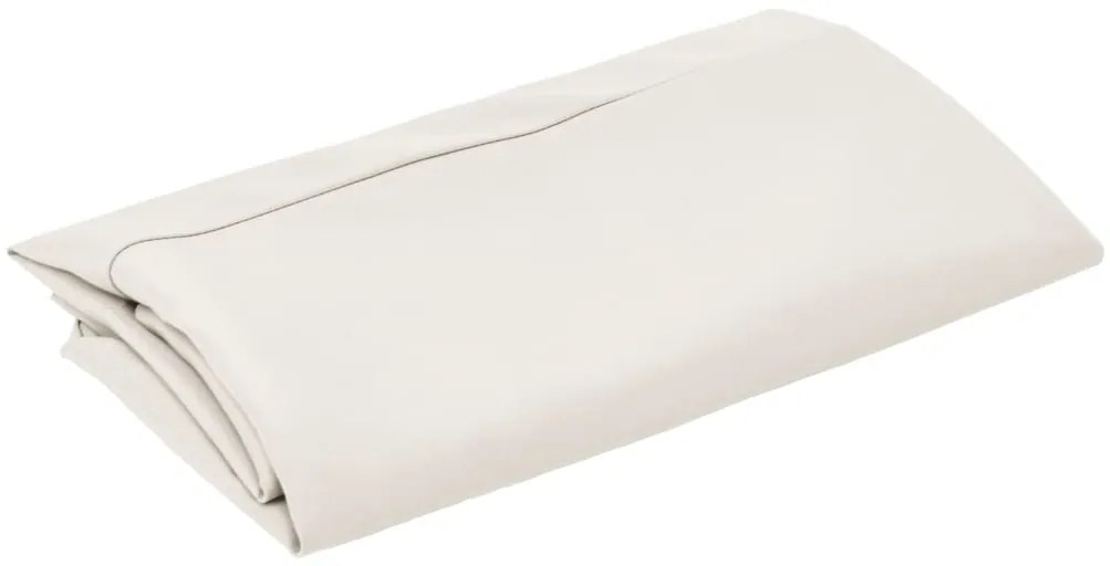 Tecido substituição p/ guarda-sol cantilever 300cm branco areia