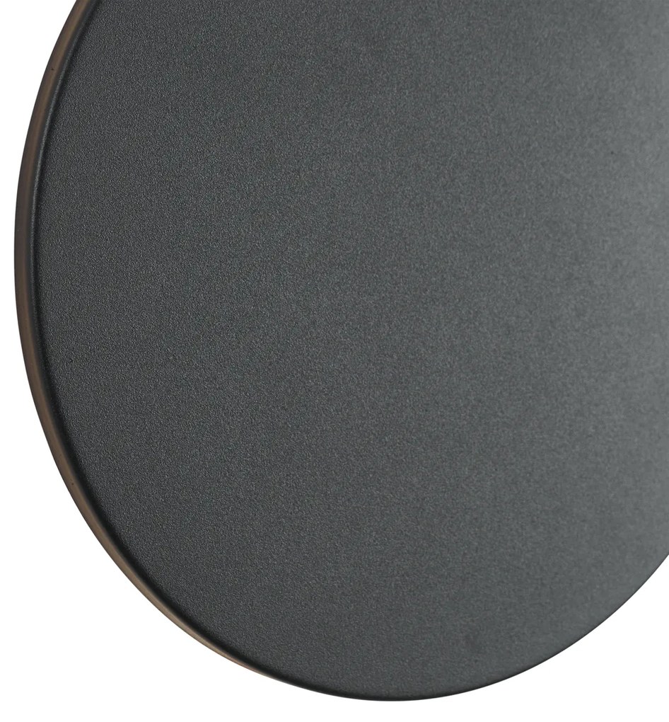 Candeeiro de parede exterior preto incluindo LED IP54 - Soleil