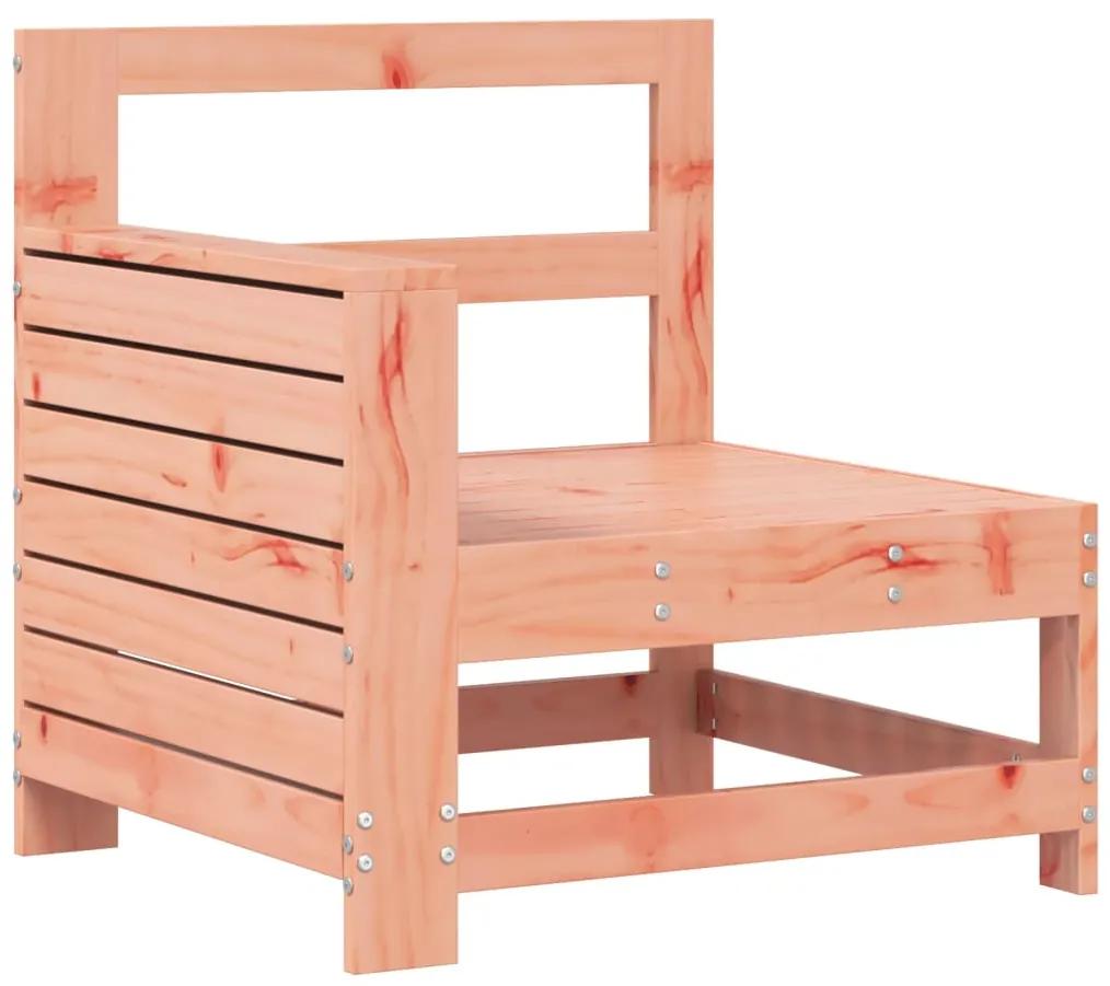 Sofá de jardim com apoio braços madeira de douglas maciça