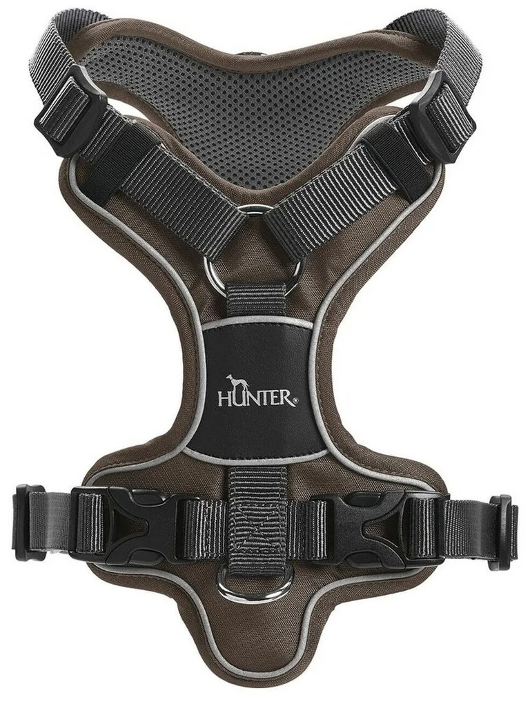 Arnês para Cães Hunter Divo 34-47 cm Castanho Tamanho XS