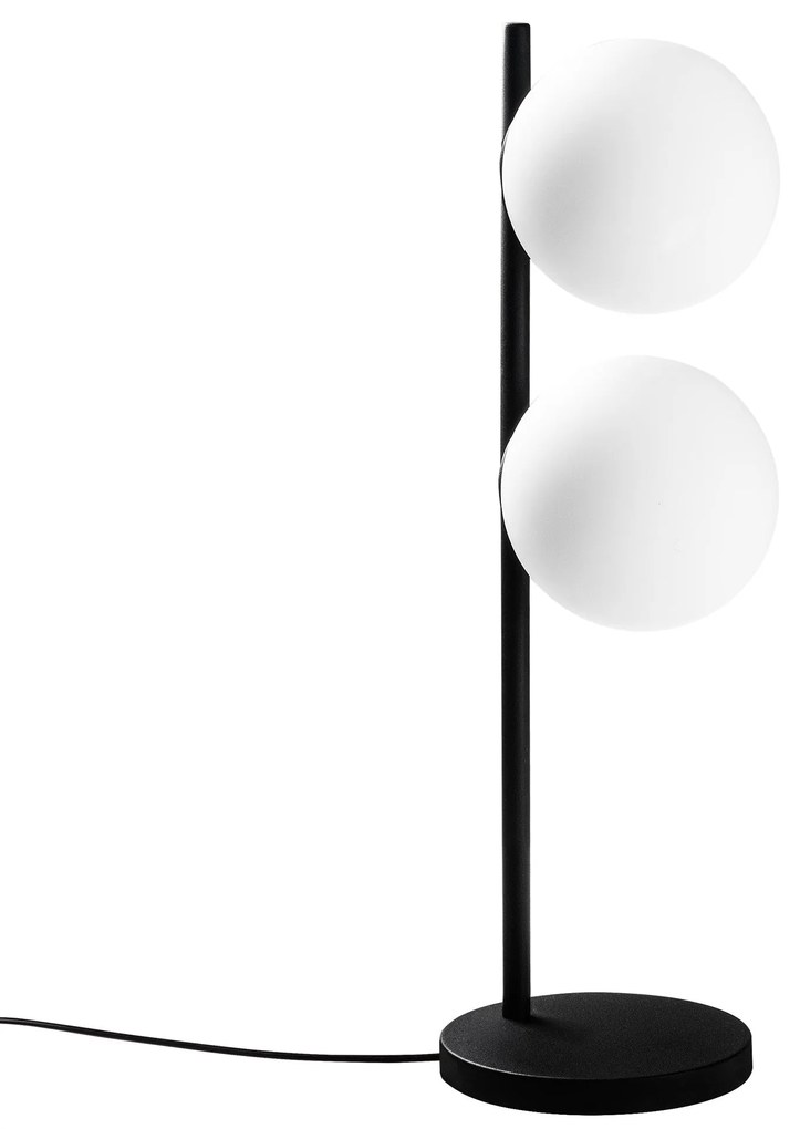 Candeeiro de Mesa Dual – Preto – 19 x 18 x 58 cm