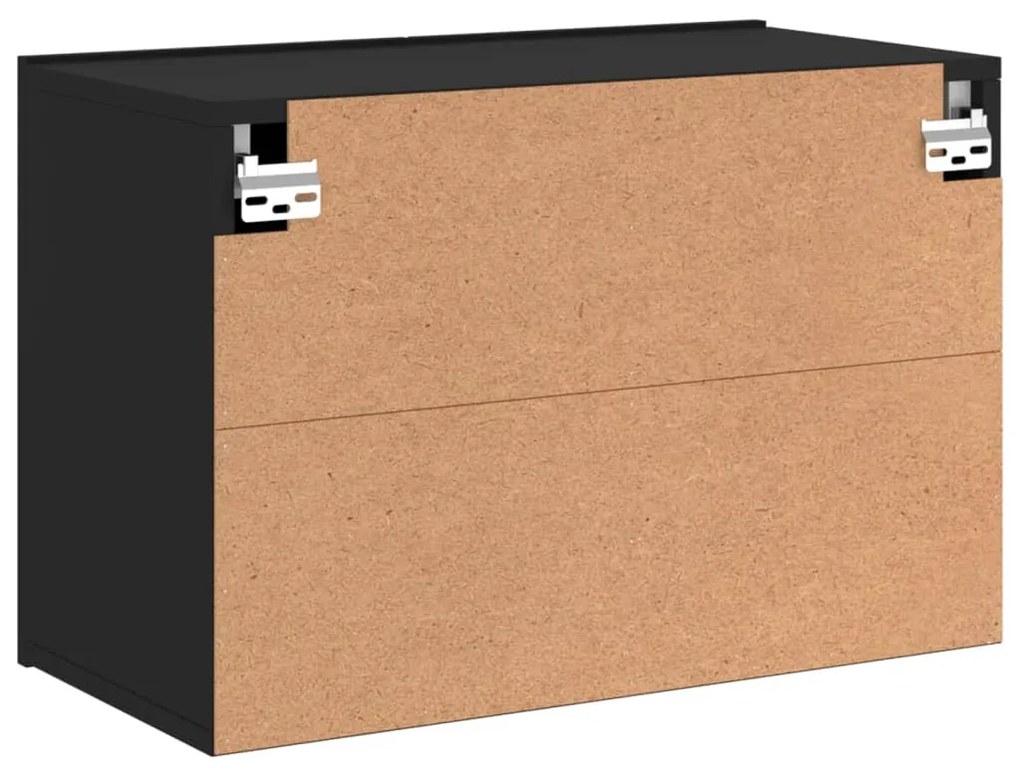 Móvel de parede para TV 60x30x41 cm preto