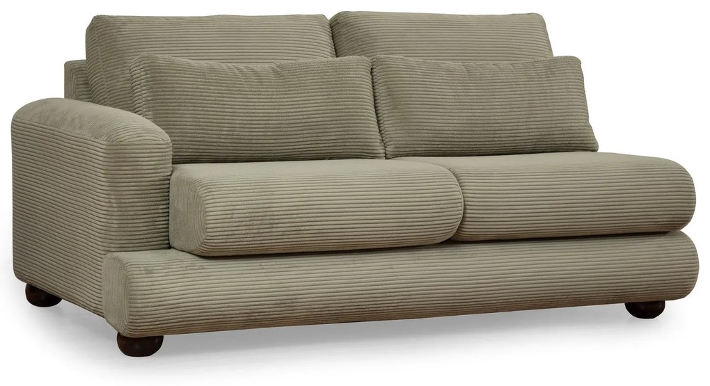 Sofá de 4 Lugares River – Verde – 330 cm x 105 cm x 90 cm