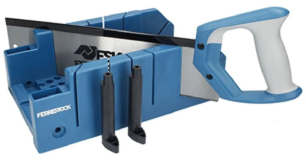 Serra combinada com caixa de malhetes Ferrestock Azul