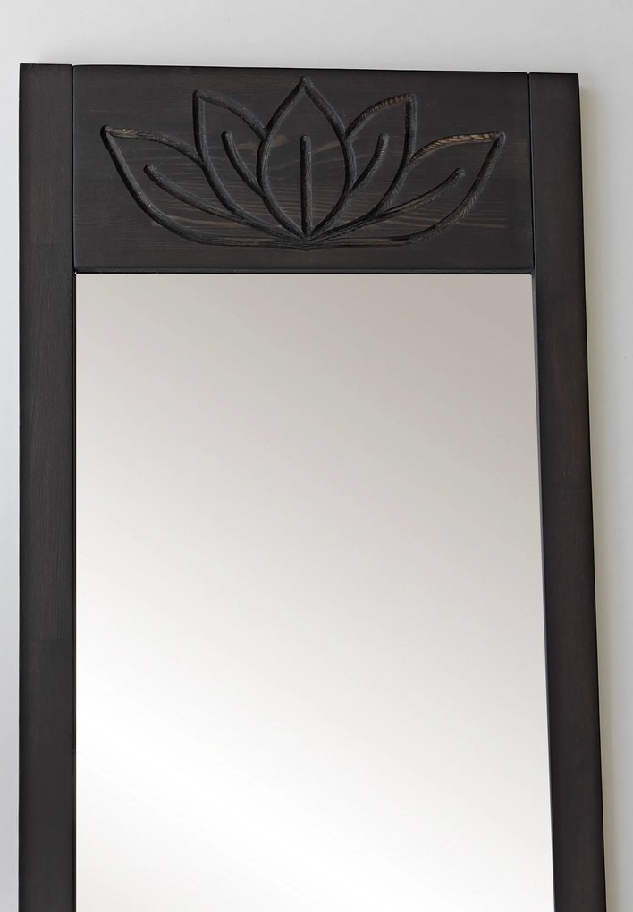 Espelho Cheval Lotus – Antracite – 55x155x2 cm