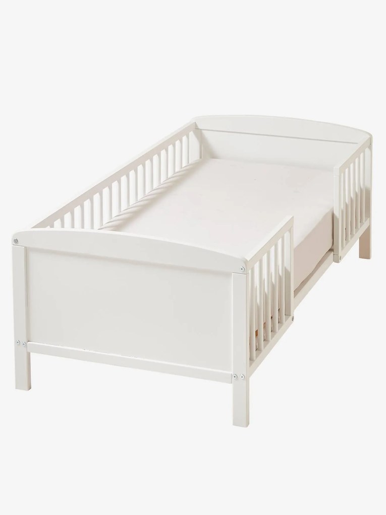 Cama de criança Montessori, 70 x 140 cm, WIKI branco