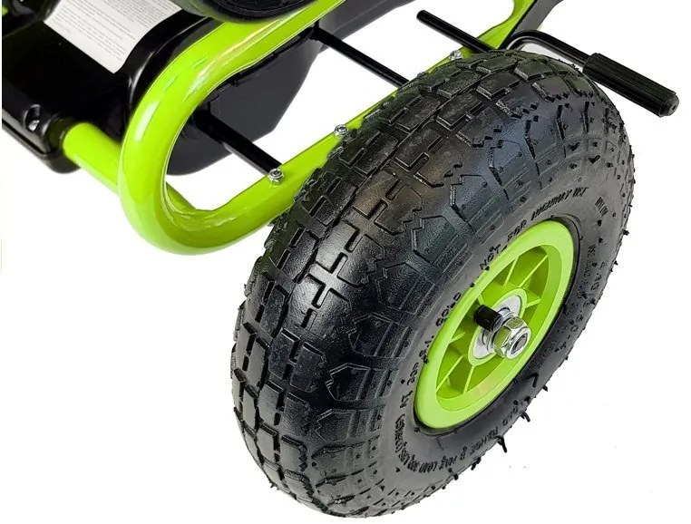 KART A PEDAIS PARA CRIANÇAS DE 3 A 8 ANOS VERDE