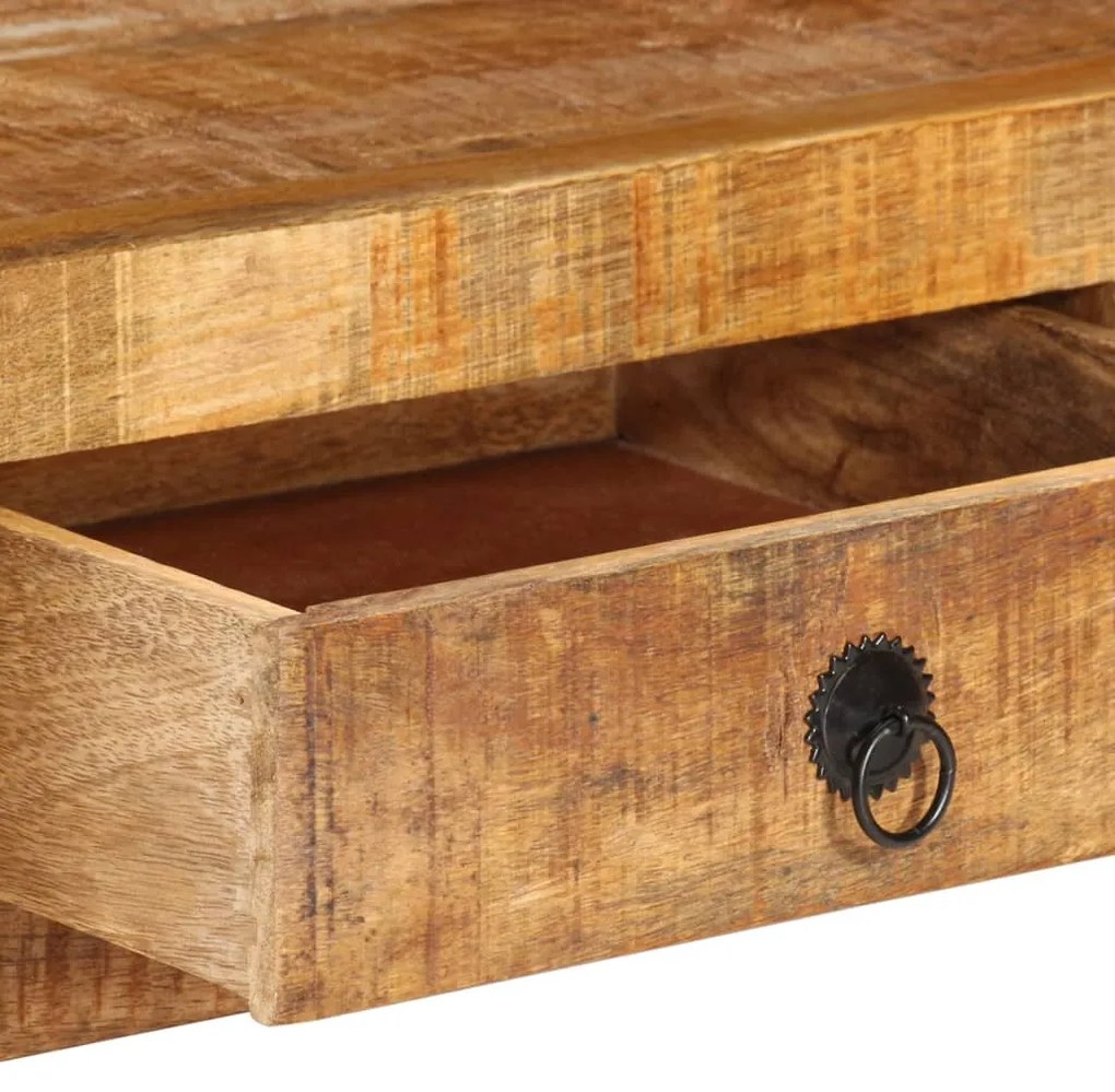 Móvel de TV 110x30x40 cm madeira de mangueira maciça