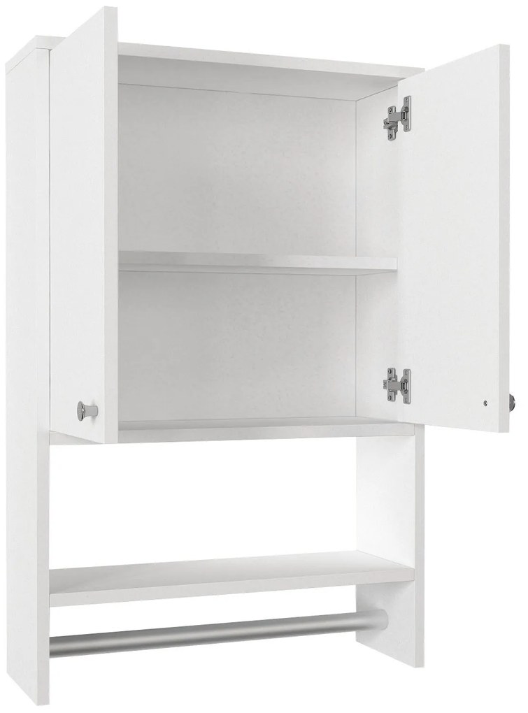 Armário de Casa de Banho Vira – Branco – 59,3x90x19,5 cm | Tribo Home