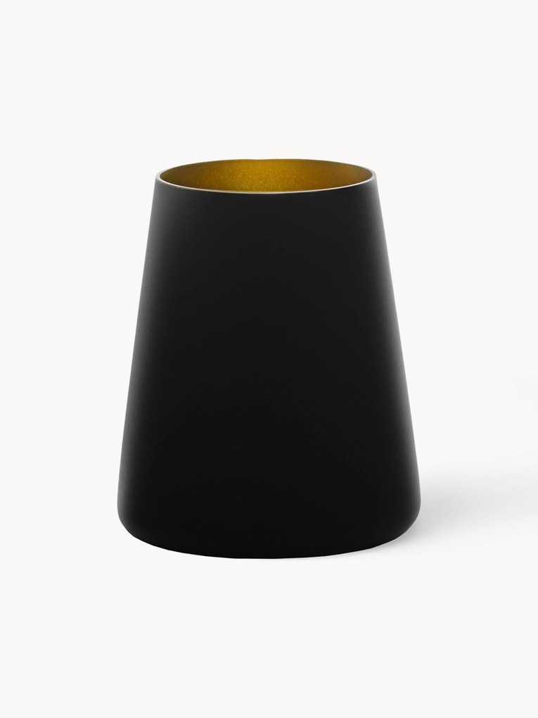 Copos cónicos de cocktail de cristal Power, conjunto de 6