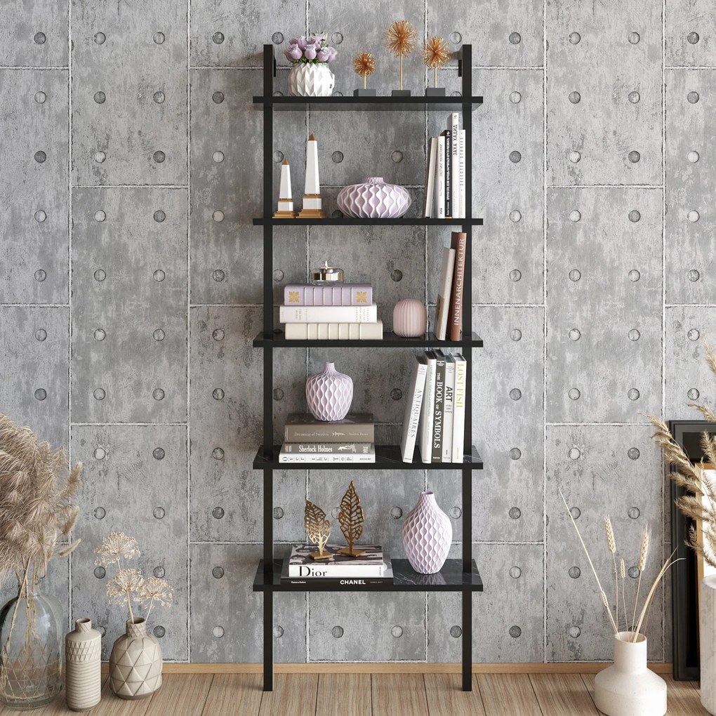 Estante Piante – Preto – 60 cm x 174 cm x 22 cm