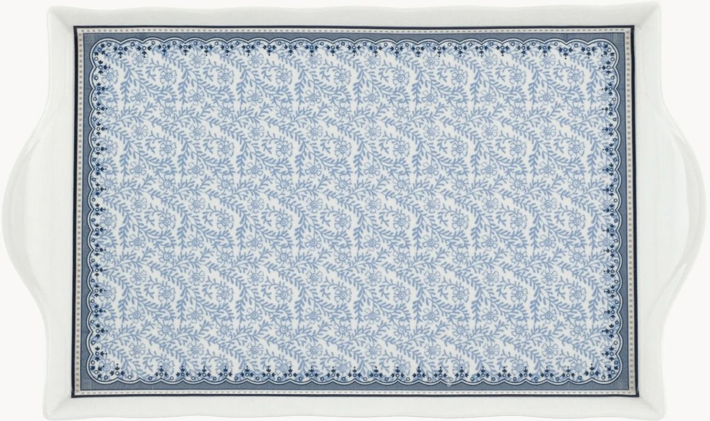 Travessa de servir em porcelana Blue Dream